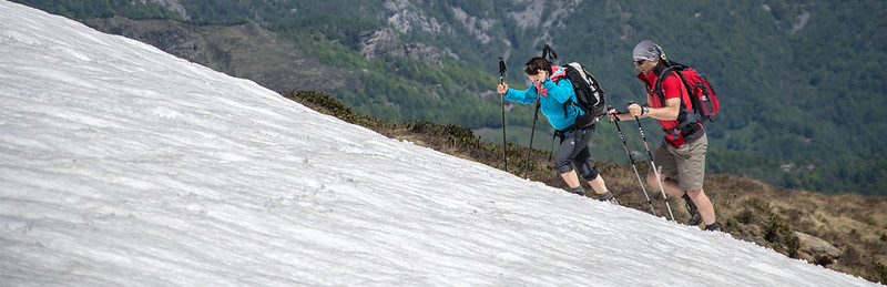 Nevai verso Punta dell'Aquila, impegnativo
