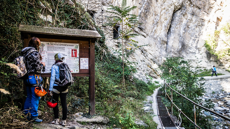 Orrido Di Foresto partenza